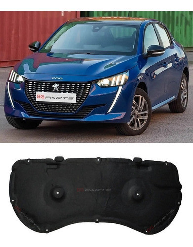 Manta Insonorizante Peugeot 208 Nuevo 2021 Con Grampas 1