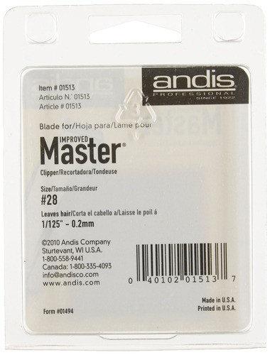 Cuchillas : Andis 1513 Reemplazo 1