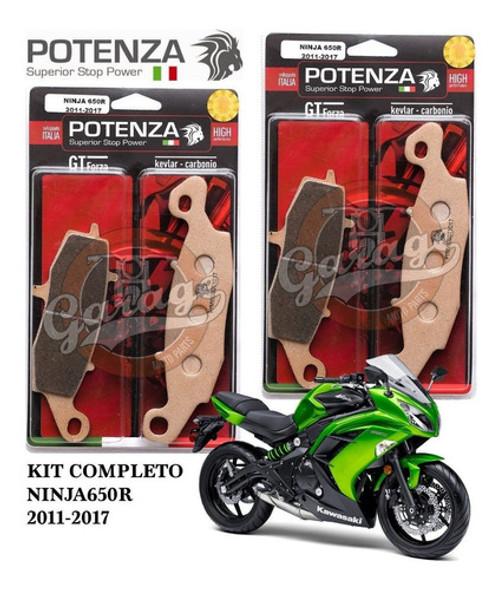 Kit Pastillas Freno Delantero Kawasaki Ninja 650 0 Kit Pastillas Freno Delantero Kawasaki Ninja 650 0