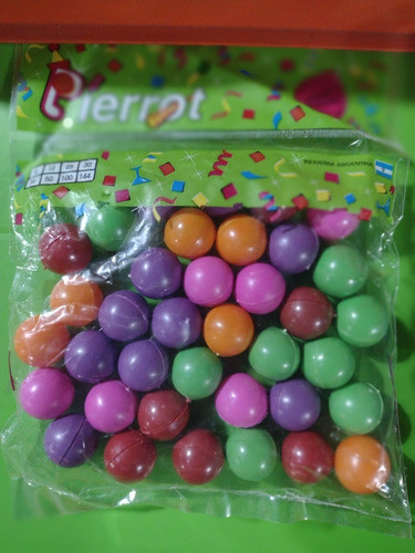 12 Paquetes X36 Uni Pelotitas Saltarina Pierrot Cotilló 0