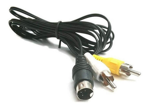Cable Rca Av Audio Y Video Para Consolas 16 Bits 0