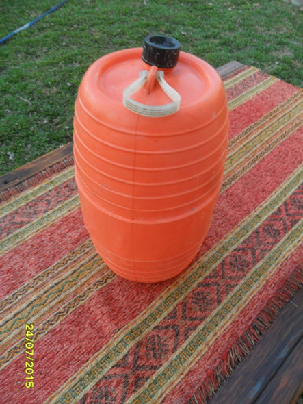 Antiguo Bidón Tanque Tacho Combustible Sano Sin Uso? Retro 1