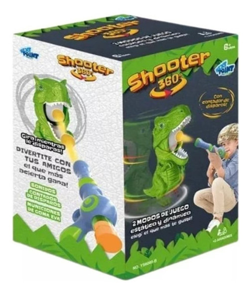 Shooter 360 Dinosaurio Juego Interactivo Y Dinamico 0
