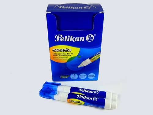 Lapiz Corrector Blanco Pelikan Tipo Liquid Paper Pack X 3u 1