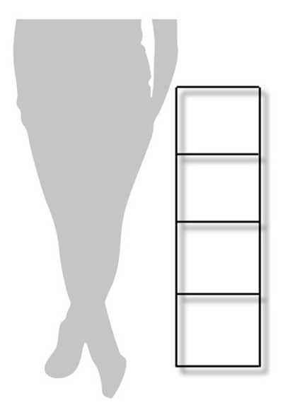 Soporte Para Plantas Trepadoras En Columna Pared Negro 30cm 0