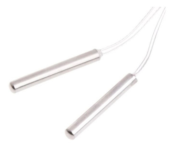 Sensor Pt1000 Pt 1000 Dos Hilos 4x30 Mm Cable 2m Sin Rosca 1