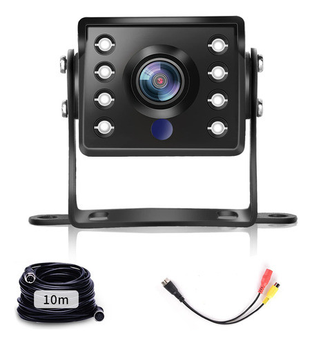Camara De Respaldo Ahd Y Cvbs Cable De 4 Pines + Conector Rc 0