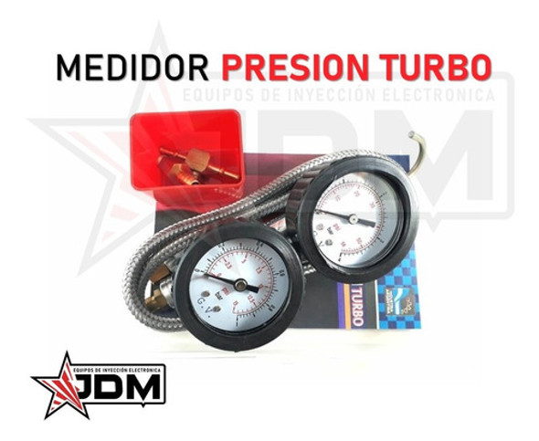 Manometro Medidor De Presion De Turbo Compact Mb - Jdm 1