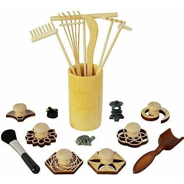Herramientas De Sello De Rastrillo De Jardín Zen - Accesorio 0
