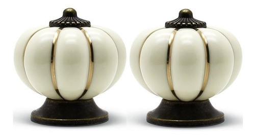 5 Tiradores De Ceramica / Porcelana (768vd93q) 0