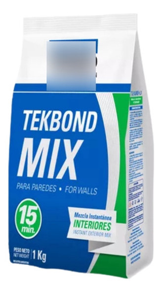 Enduido Repara Grietas Agujeros 1kg Tek Bond 0