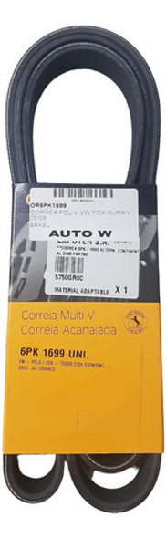 Correa Poli V Contitech Vw Fox Suran 6pk 1699 0