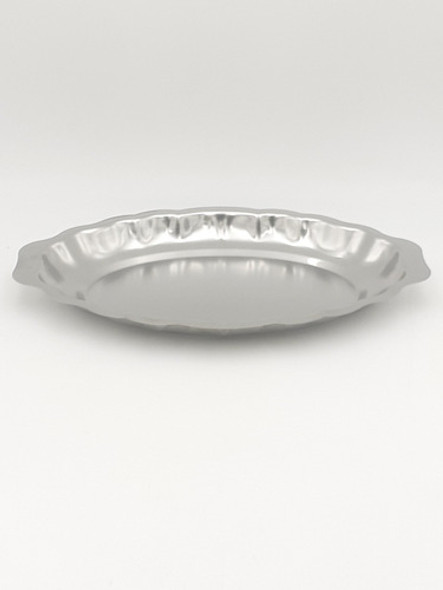 Fuente Ovalada Bandeja Decorativa 35cm Acero Inoxidable 0 Fuente Ovalada Bandeja Decorativa 35cm Acero Inoxidable 0
