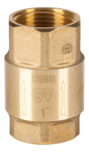 Valvula Retencion Vertical Bronce 1/2 13mm 0