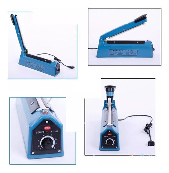 Selladora De Bolsa De 40cm Con Repuesto Extra 1