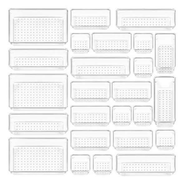 Vtopmart Juego De 25 Organizadores De Cajones De Plstico Tr 0 Vtopmart Juego De 25 Organizadores De Cajones De Plstico Tr 0