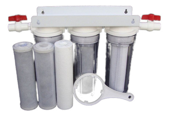 10  Todo Casa 3 Etapa Sistema De Filtración De Agua + 3 Extr 0