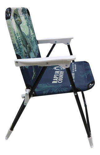 Silla Playa Infantil Jurassic World Plegable Con Seguro 1