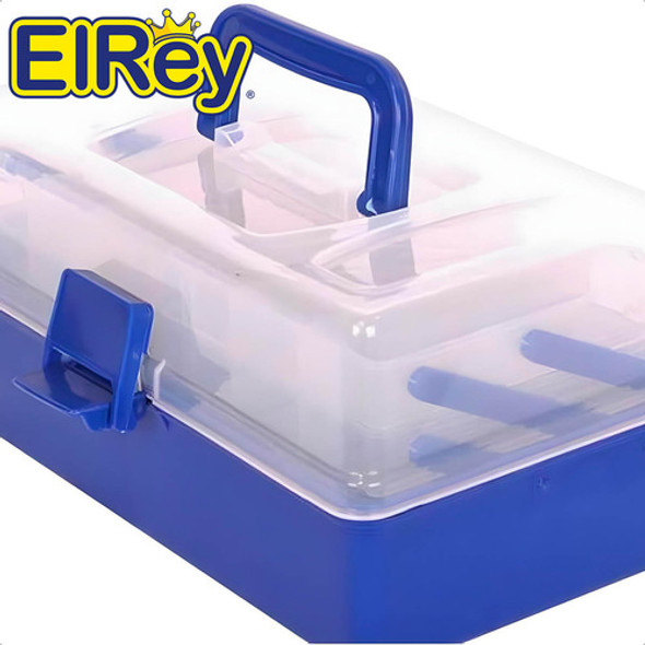 Valija Pesca Organizador Maquillaje Herramientas - El Rey 1 Valija Pesca Organizador Maquillaje Herramientas - El Rey 1