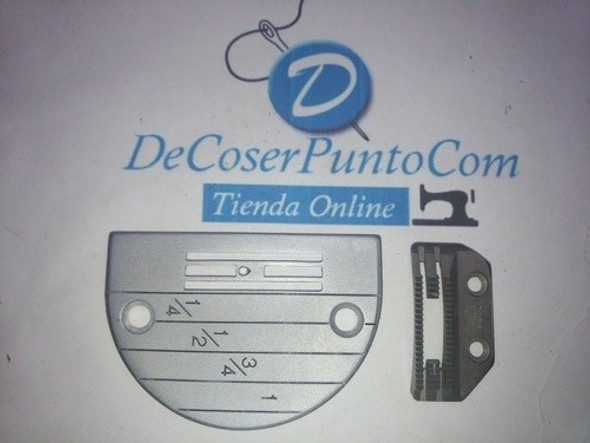 Chapa Aguja Recta Industrial 147150lgb/e16 Y Diente 149057 1