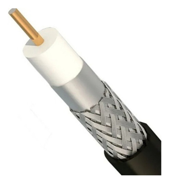 Kit Cable Coaxil  + Conector Rg6 + Derivador Armala A Medida 0