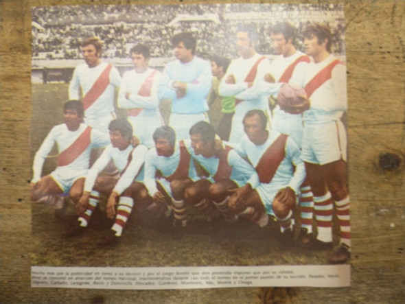Recorte River Plate Nacional 1970 Merlo Silguero Carballo 0