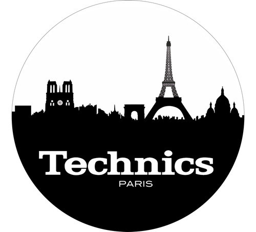 Technics Paris Slipmat Paño Latex Modelos Edicion Paises 0