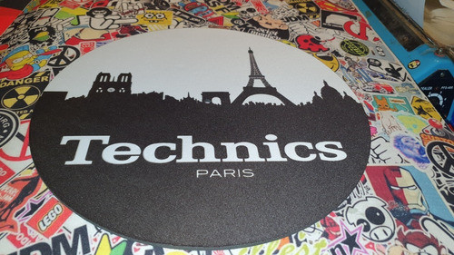 Technics Paris Slipmat Paño Latex Modelos Edicion Paises 1