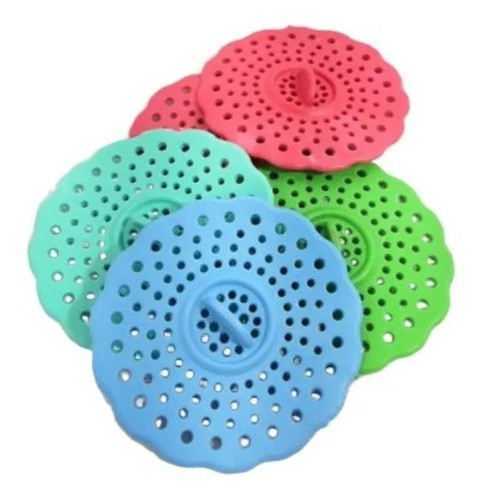 Tapon X3 Filtro Rejilla Silicona Cocina Baño Bañadera Pileta 0