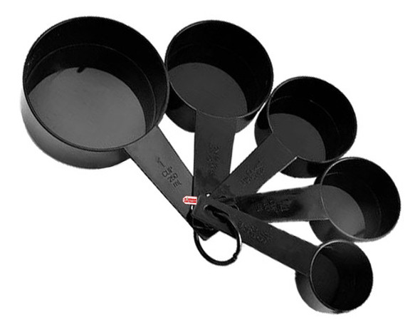 Tazas Medidoras X5 Gray Axen  - Ciudad Cotillón 0