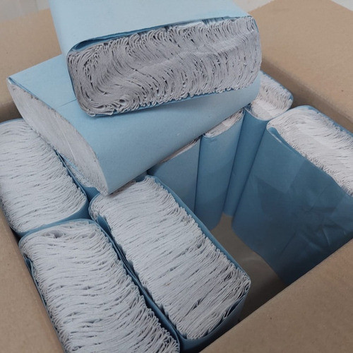 6 Cajas De Toallas Intercaladas Proceso 10 Packs X Caja 1