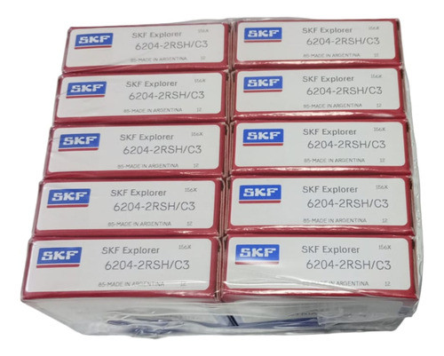 Ruleman 6204 Skf 2rsh X 10 Unidades 0