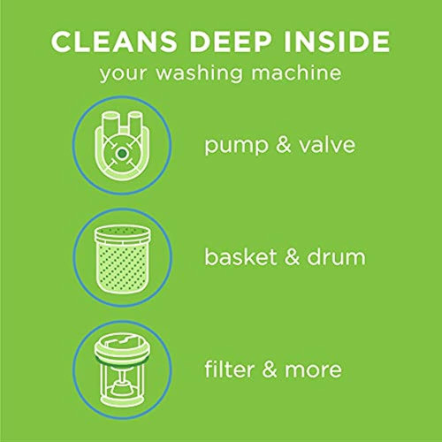 Limpiador Para Lavadora Affresh Washer, Blanco, 6 Tabletas, 1
