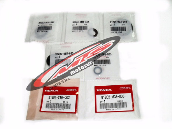 Kit Juego Retenes Motor Original Honda Xr 600 Xr 650 L Nx 650 Moto Sur 0 Kit Juego Retenes Motor Original Honda Xr 600 Xr 650 L Nx 650 Moto Sur 0