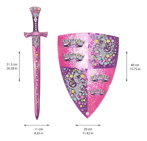 Liontouch Espada Y Escudo De Princesa De Cristal 1
