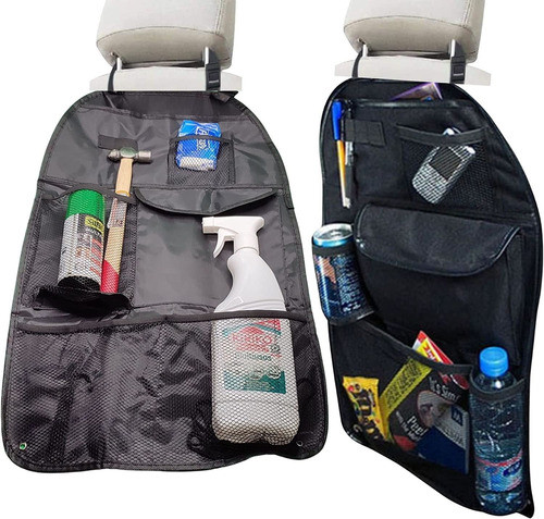 Organizador Sencillo Para Atras Del Asiento Qcsnd002 X3 Unid 0