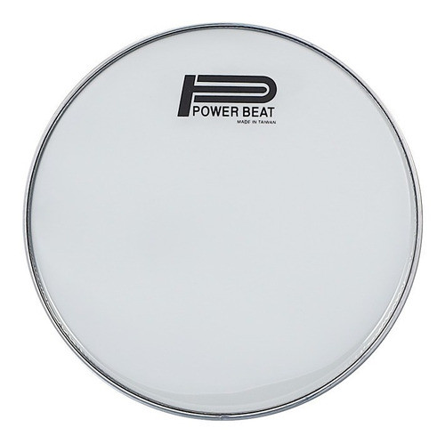 Parche Redoblante Power Beat 14 Blanco 0