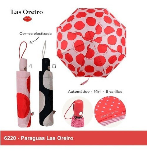Las Oreiro 6218/6224/6222/6220 Paraguas Corto 0