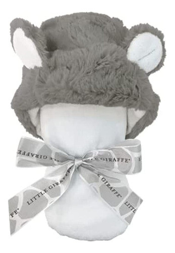 Toalla Little Giraffe Luxe, Carbón 1