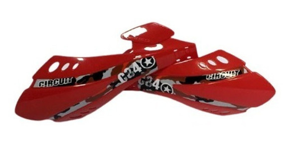 Protector De Puños Circuit Rojo - Mundomotos.uy 0 Protector De Puños Circuit Rojo - Mundomotos.uy 0