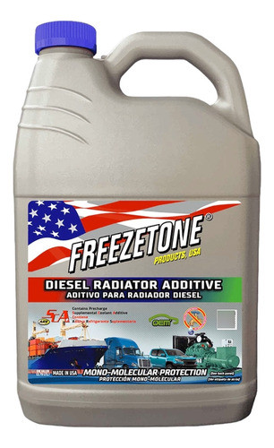 Liquido Refrigerante Freezetone Azul Motores Diesel 4lts C 0