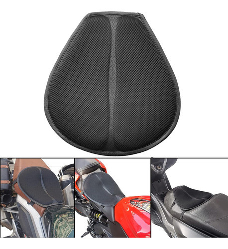 Almohadilla Asiento Motocicleta 5 Capas Absorbe Golpes 0