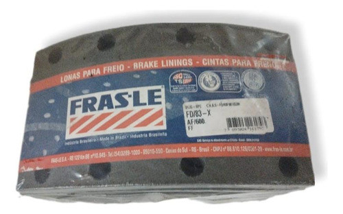 Cinta De Freno F14000/ Kodia/chev./ Vw  Fd/83 ( 1* ) 0