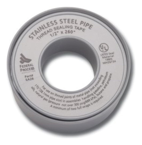 Gasoila Níquel Ptfe Thred - Rollo De Cinta De Alta Densidad 0
