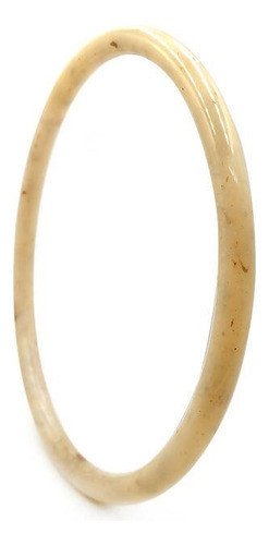 Alça De Bolsa Circular - C/2 - 20cm - Creme Mesclado 759 0