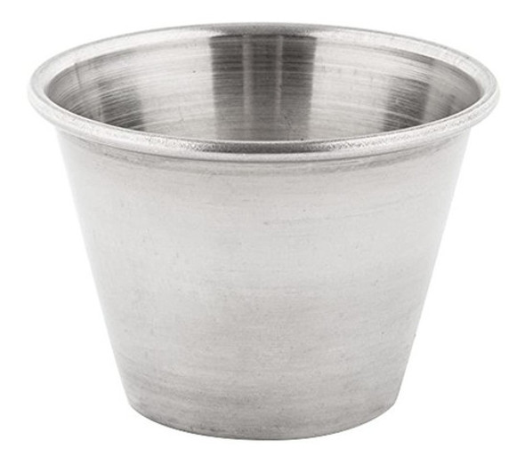 Individual Condiment Ramekins Tazas De Salsa De Acero Inoxid 1