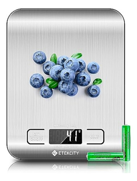 Báscula De Cocina Digital Multifunción Etekcity, 0