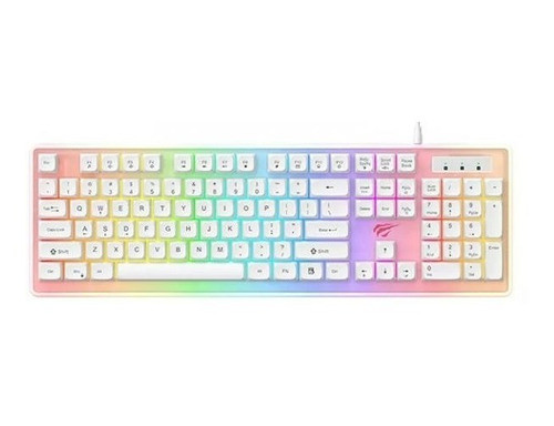 Teclado Havit  Gamer Blanco 0