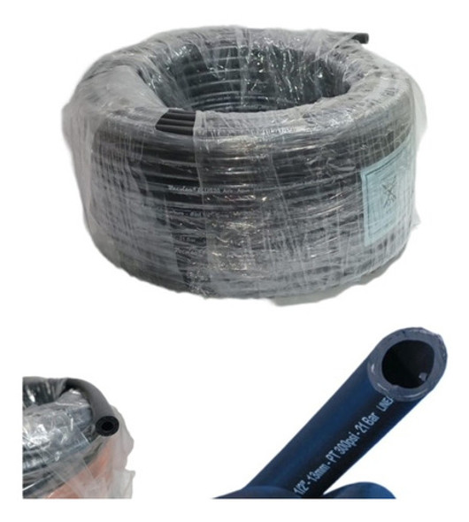 Manguera De Goma 6 Mm Hidrocarburos Nafta Presión  15 Metros 0