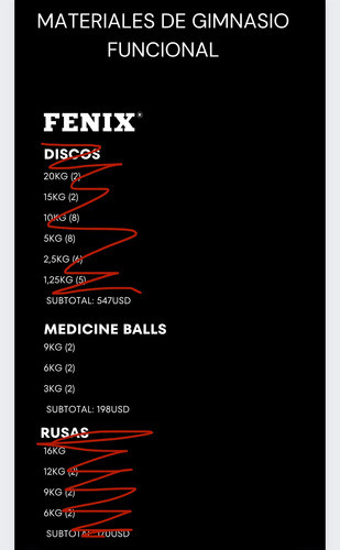 Material De Gimnasio Funcional - Oportunidad! 1